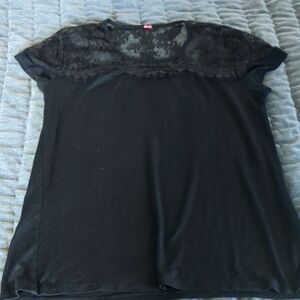 Betsy Johnson Black Lace Women's Top
